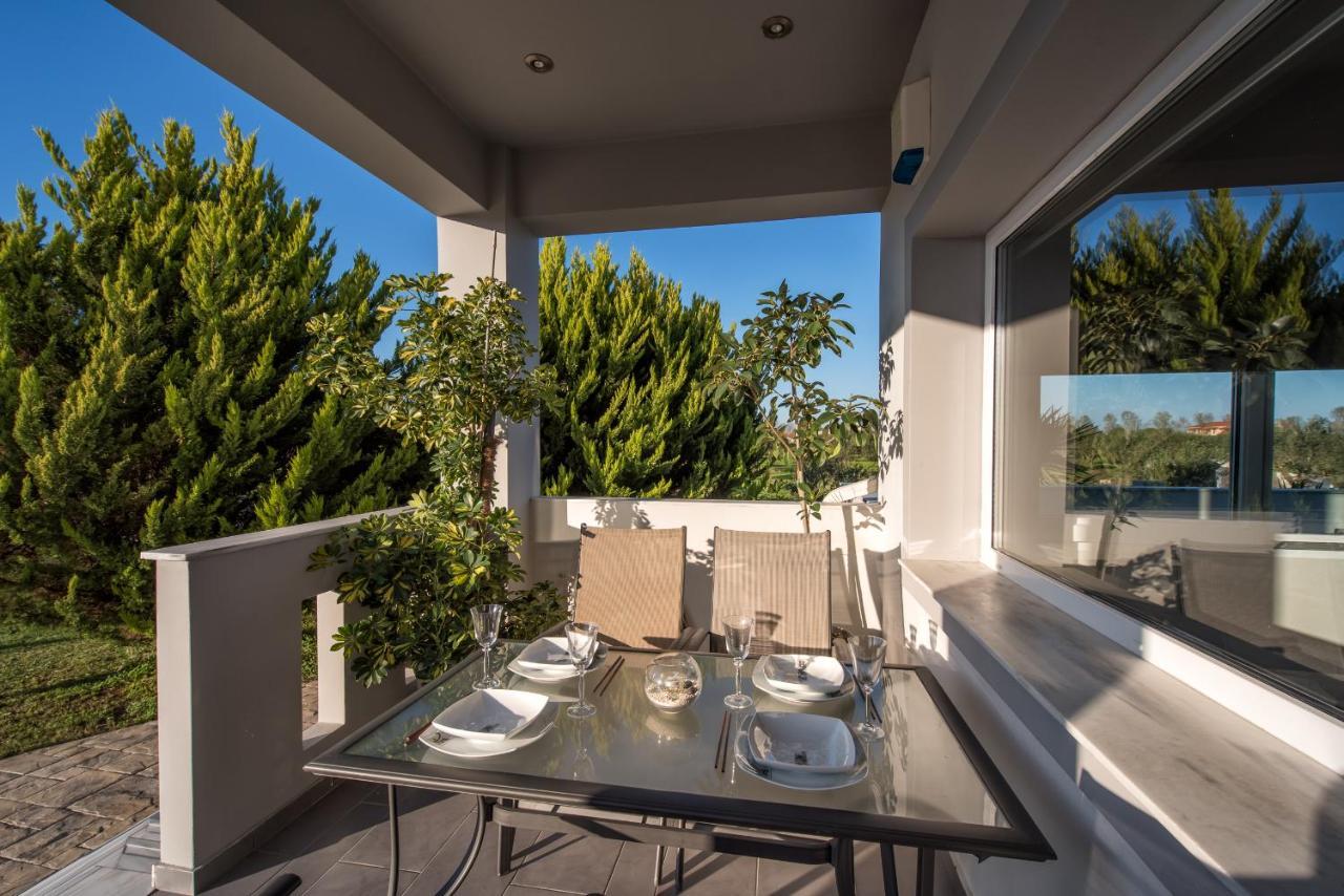 Muthee Luxurious Private Villa Laganas Bagian luar foto