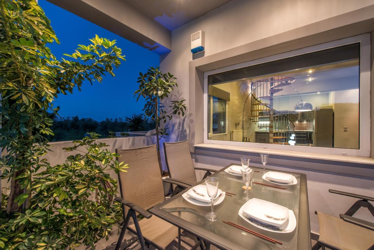 Muthee Luxurious Private Villa Laganas Bagian luar foto